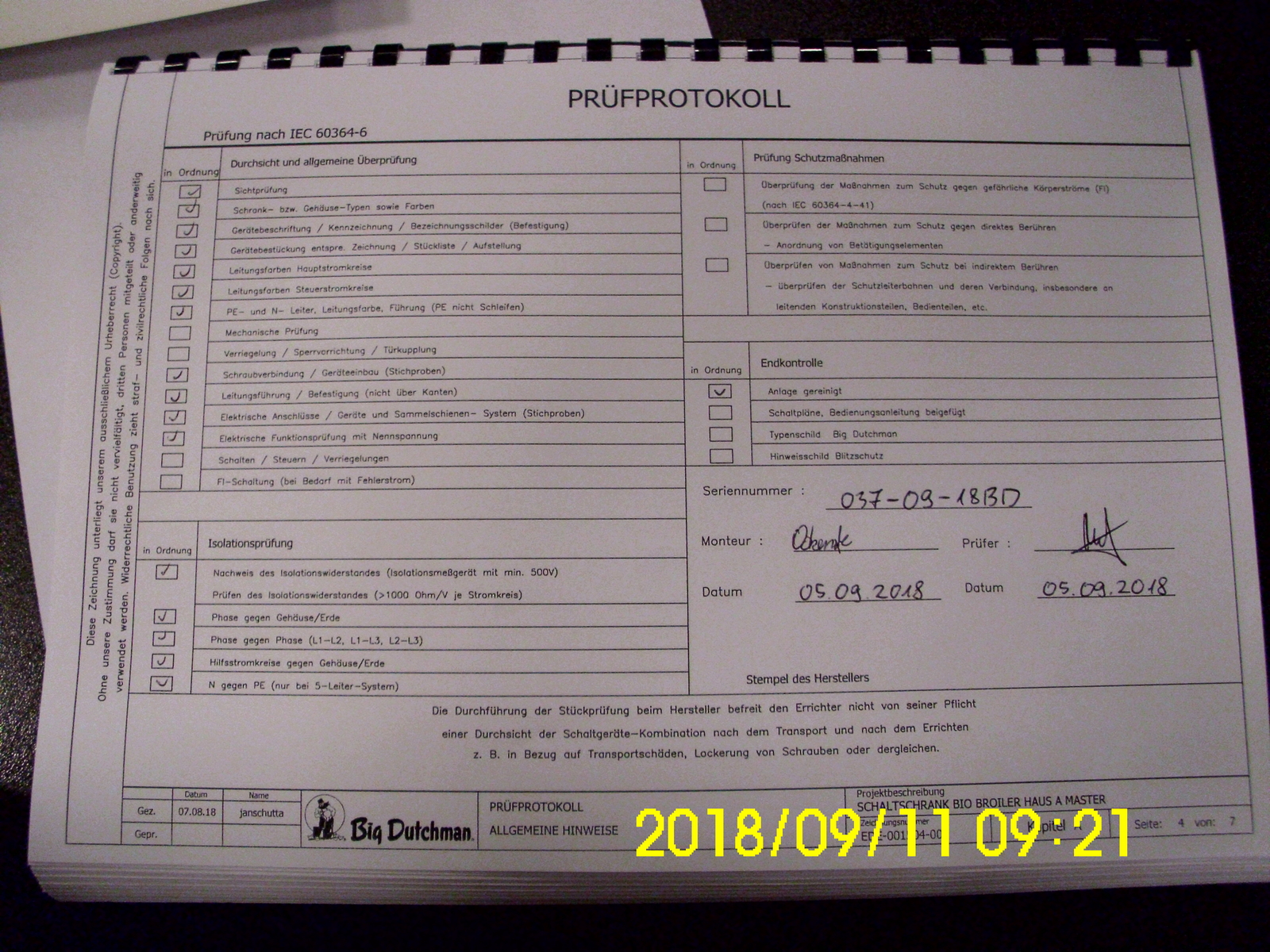Control panel Broiler house master for farm Ganslmaier